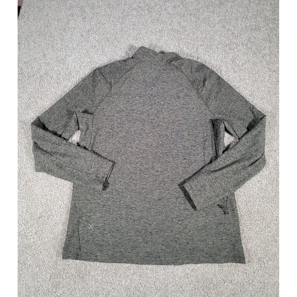 Lululemon Surge Warm 1/2 Zip Pullover Long Sleeve Green Running Mens XL Mock Gym